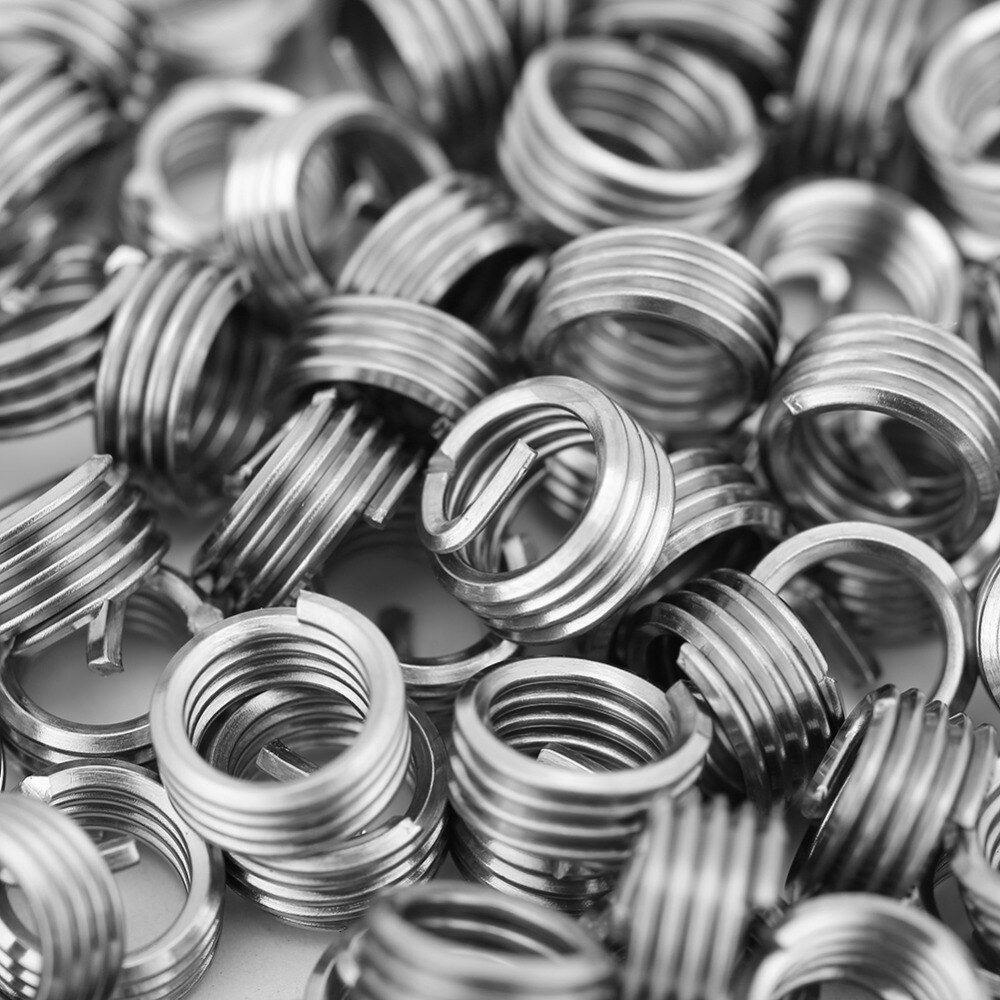 100pcs/set M6 Screws Thread Inserts Stainless Stee... – Grandado