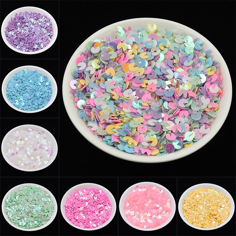 20g/ loten 4mm stijl pailletten losse pailletten voor knutselen diy glitter confetti nagelkunst decoratie pailletten naai accessoires