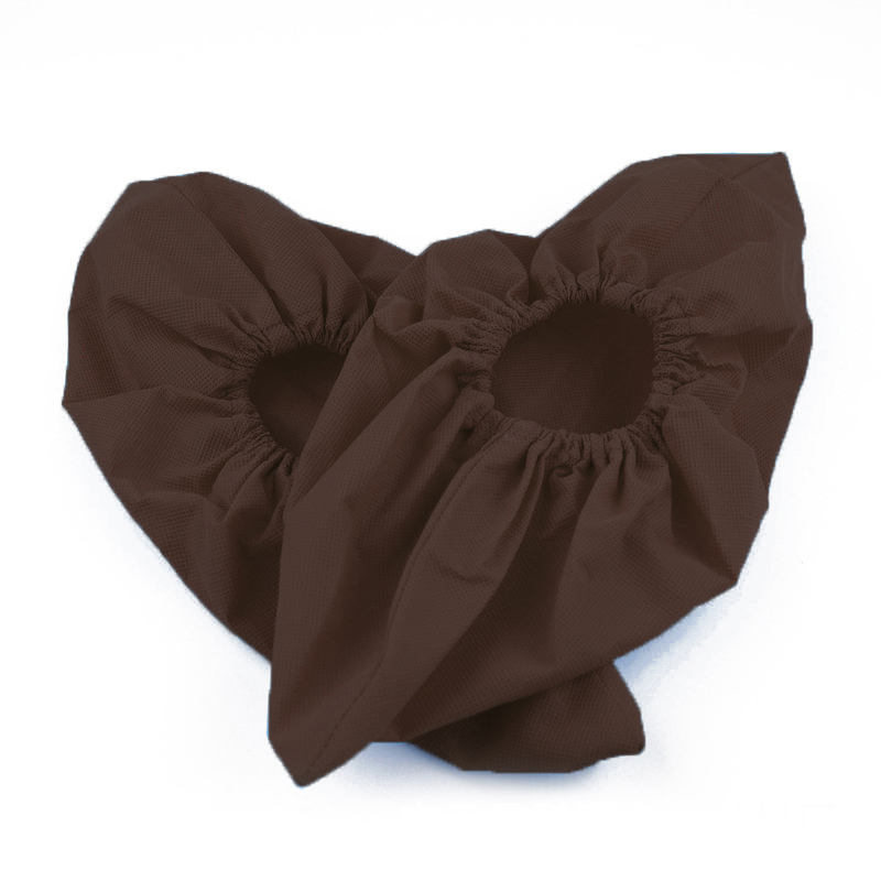 Couvre-chaussures réutilisable unisexe, couvre-chaussures antidérapantes, lavables, épais, couvre-pieds Non jetables, pour la maison: coffee