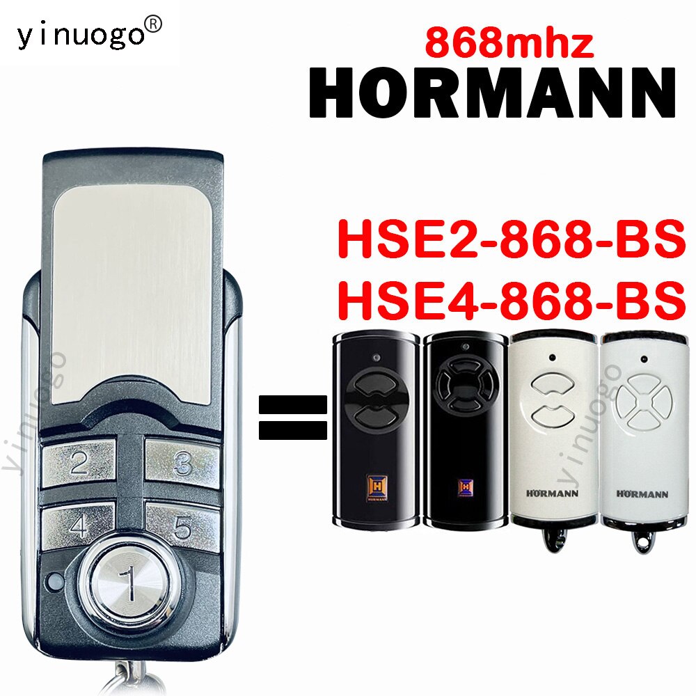 Hormann HS5 868 Bs Afstandsbediening Hormann Hs 1 2 4 5 HSE2 HSE4 HSS4 HSP4 HSD2 Bs 868.3Mhz garagedeur Afstandsbediening 868Mhz