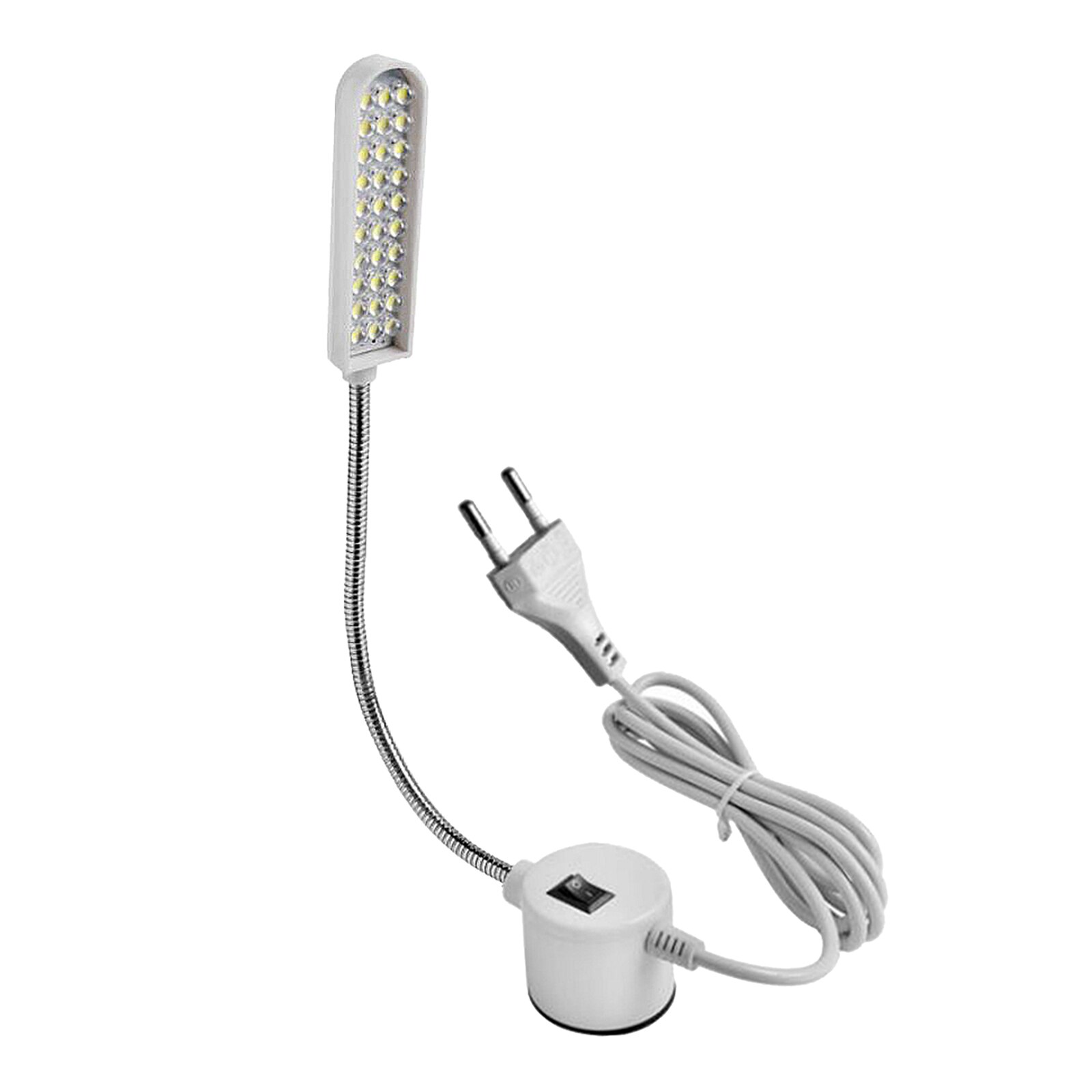 220v industribelysningsbord superljuslampa led dagsljus syljus arbetslampa för hem med 30 led för symaskinslampa