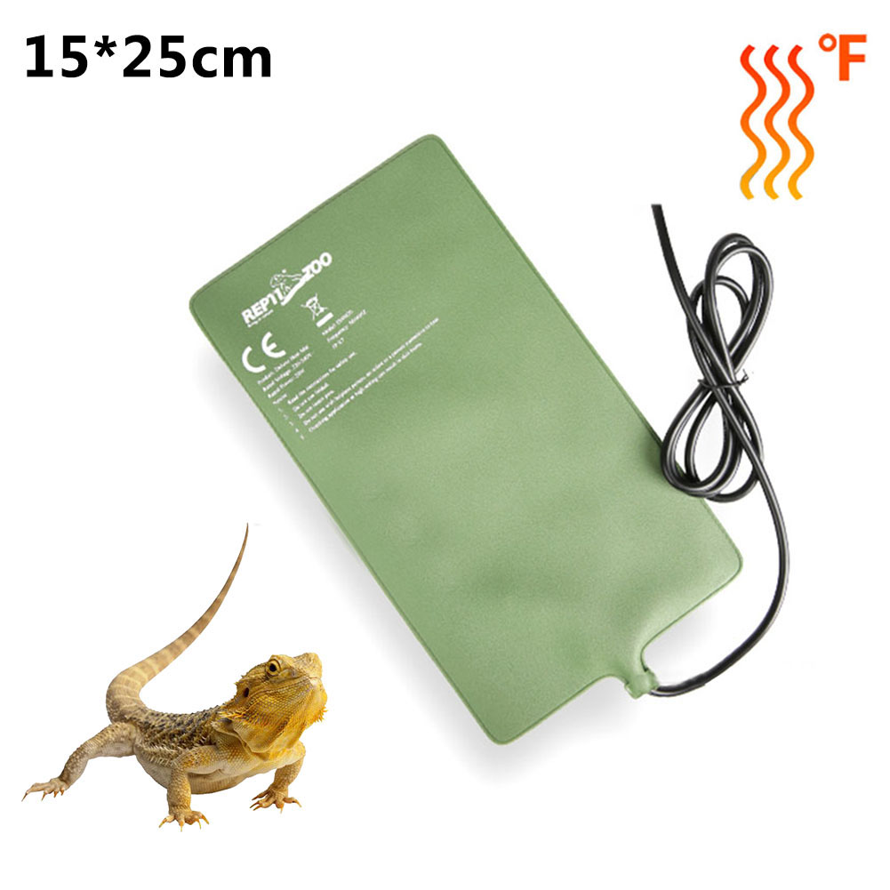 10W/12W/24W/36W/20W/30W gadów mata grzewcza Terrarium mata grzewcza s wodoodporna ciepła poduszka elektryczna dla żółwi wąż jaszczurka chomik: 10W