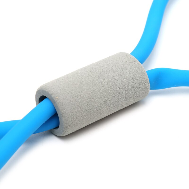 1 pc kotiurheilu fitness jooga 8 muotoinen vetoköysi putki varuste työkalu kuntosali harjoitusralli 40 cmx 15cm