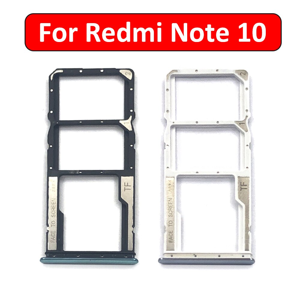 50 Stks/partij, Voor Redmi Note 10 / Note 10 Pro Sim-kaart Houder Lade Slot Houder Adapter Socket