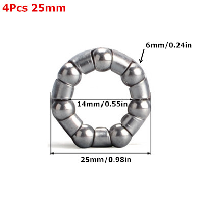 Bike Axle Quick Release Skewer Front Rear Bicycle Axle Wheel Hub Fit for Road Bike, Mountain Bike, MTB, BMX: 4Pcs 25mm