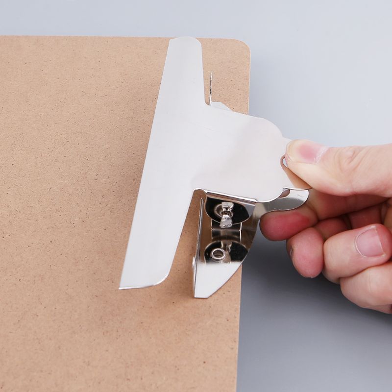 Bärbar  a4/a5 trä skrivtavla fil hardboard med batterfly klämma för kontor skolan pappersmaterial  n1hd