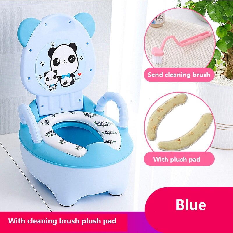 Kids Toilet Trainer Bedpan Baby Potty Children&#39;s Cartoon Toilet Portable Toilet Comfortable Seat Toilet Train Baby To The Toilet: A