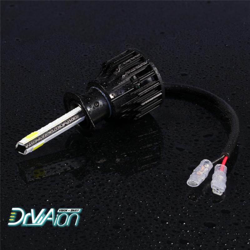 2Pcs H1 Led H4 Mini H7 H11 H9 H8 9006 9005 Auto Koplampen Lampen Rotary Chuck Off Road Voertuig werk Auto Lichten Auto Accessoires