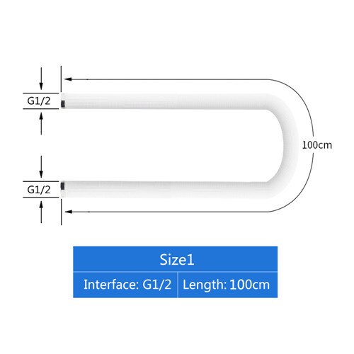 Vagsure dampgenerator del dampslange metal interface  g1/2 or g3/4 sauna værelser spa brusekabine badeværelse: G1-2