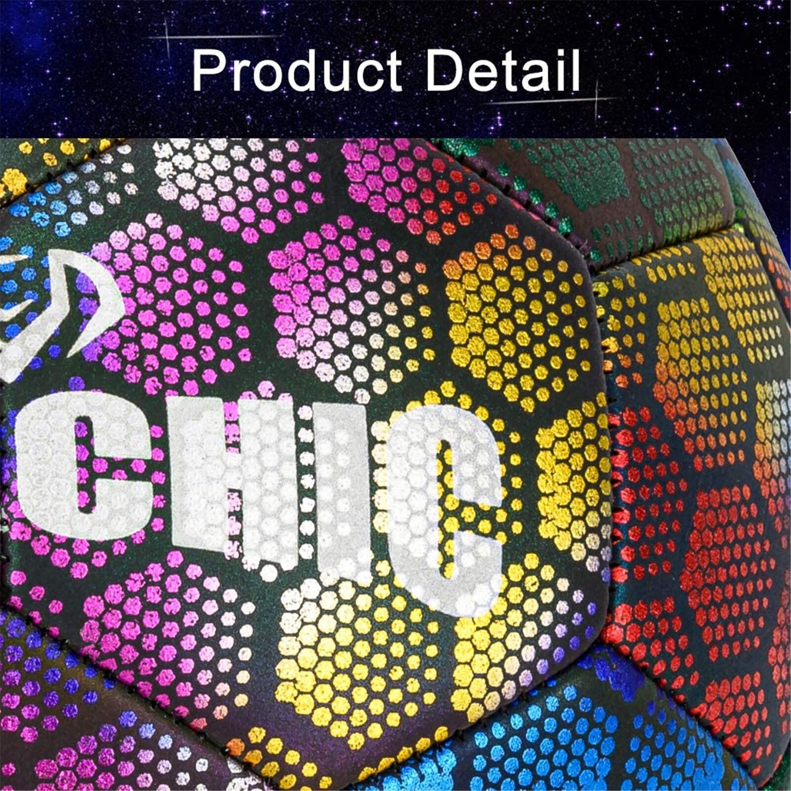 Reflective Football Night Glowing Soccer Size 4/5 Ball Light Up Football Luminous Training Football For Kids Children Adult