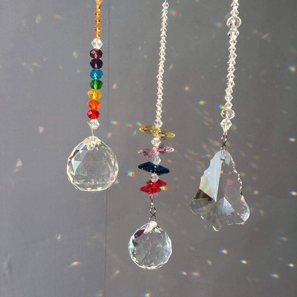 30 & 50 Mm Clear Prims Venster Zon Catcher Collection Kralen Tuin Decor Rainbow Maker,Housewarming 3 Stks/set