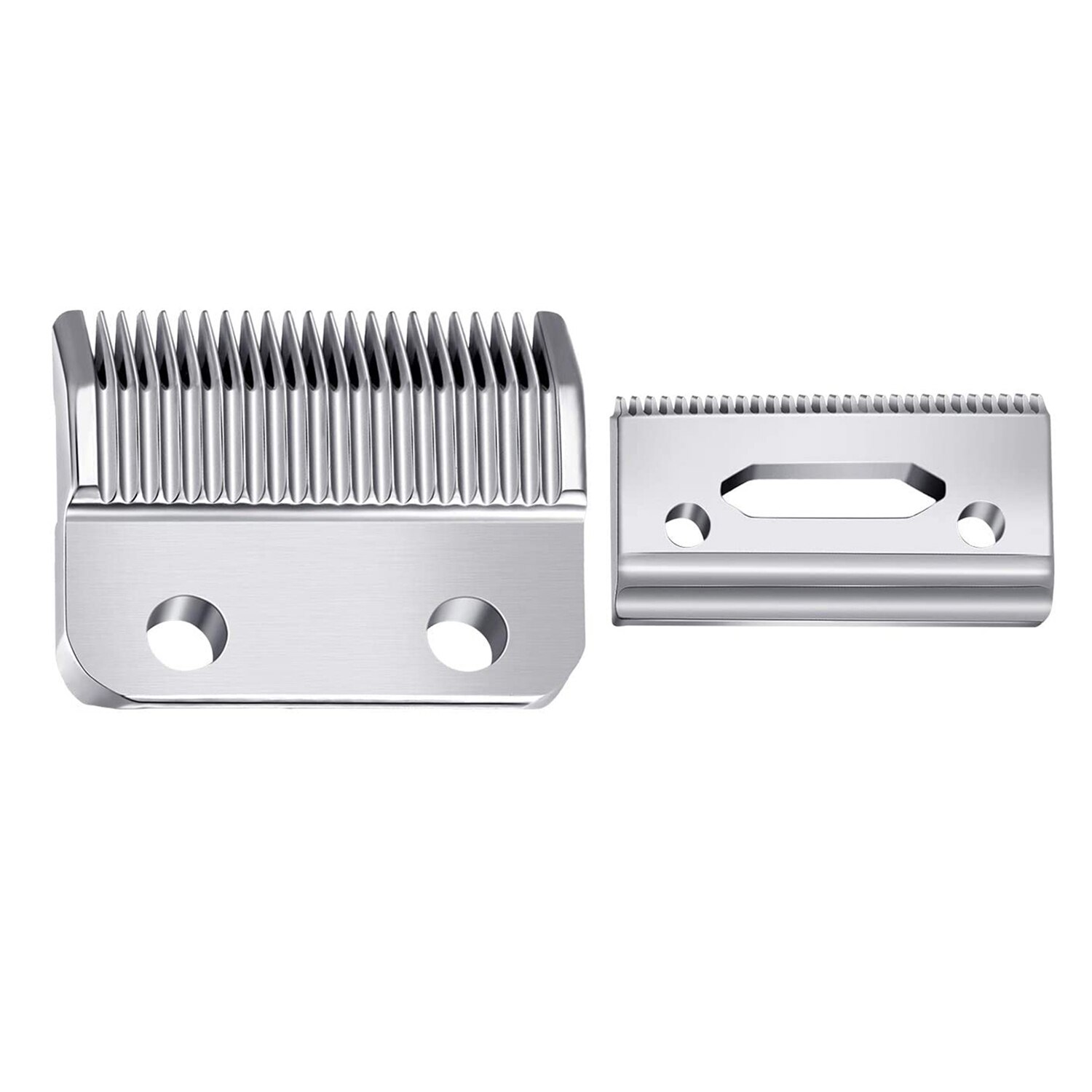 2pcs Hair Clipper Blade Cutter Head Replacement Blade for WAHL Electric Hair Trimmer Shaver Trimmers Clipper Accessories Barber: Silver