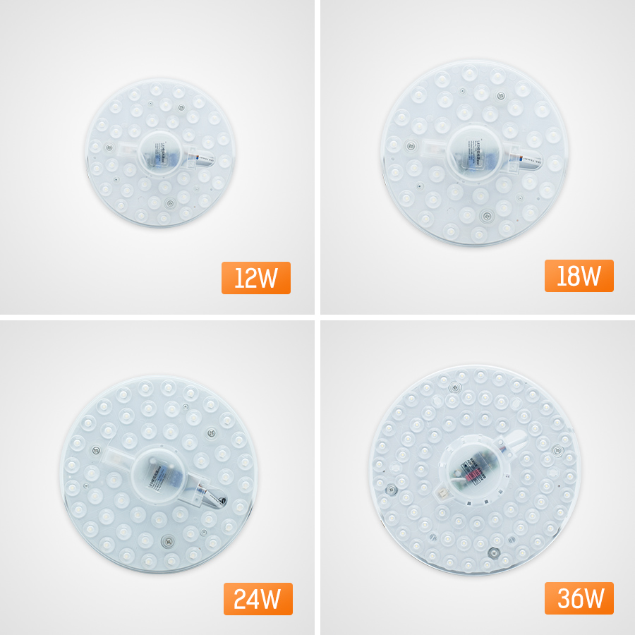 LED PANEL Circle Ring Light module AC220-240V 12W 18W 24W 36W LED Light Replace Ceiling Lamp Lighting Convenient Installation