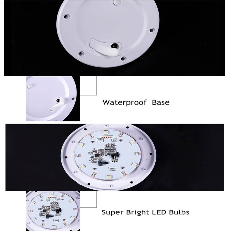 Fjärrkontroll utomhus led trädgårdsbelysning boll vattentät gräsmatta lampa pool bröllopsfest heminredningsbelysning