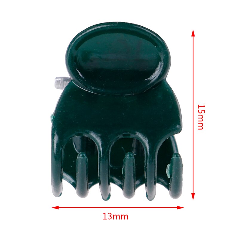 100 Pcs/Bag Plastic Plant Support Clips Orchid Stem Clip for Vine Support Vegetables Flower Tied Bundle Branch Clamping