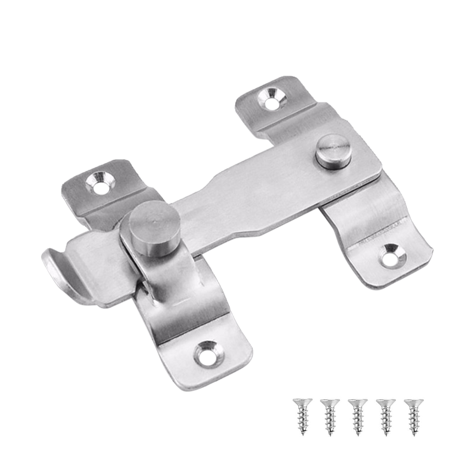Cabinet For Window Barrel Bolt Door Hasp Lock Hardware Flip Gate Safety With Screws Barn Stainless Steel Sliding Latch Garage