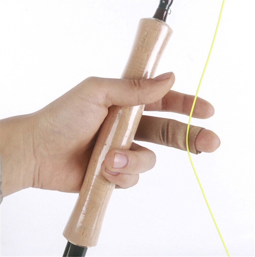 3 stk fiskeflettet stripping guard teksturert fingerbeskyttelsesdeksel