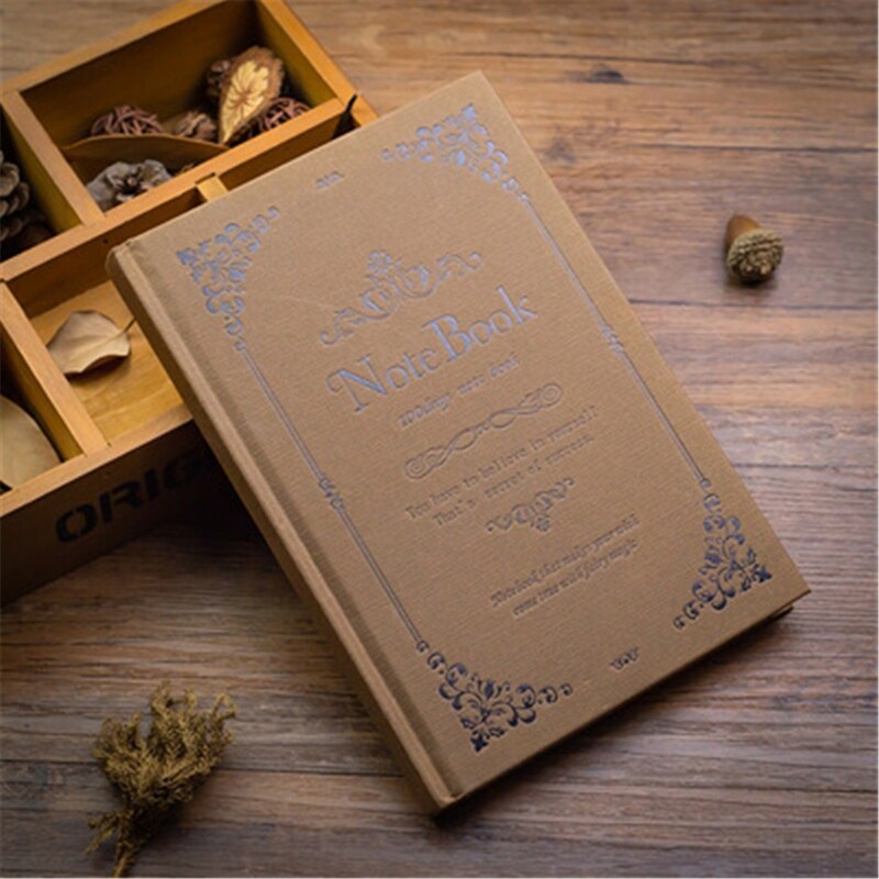 Retro Notebook Journals Voor Reizigers Creatieve Planner Vintage Patroon Schoolbenodigdheden Student: 7HH1001041-8