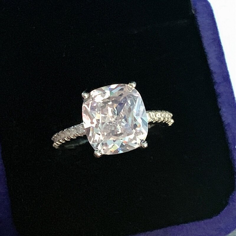 Nouvelle Simple de luxe femme anneau fête anneaux de mariage pour les femmes mariée doigt bijoux meilleur