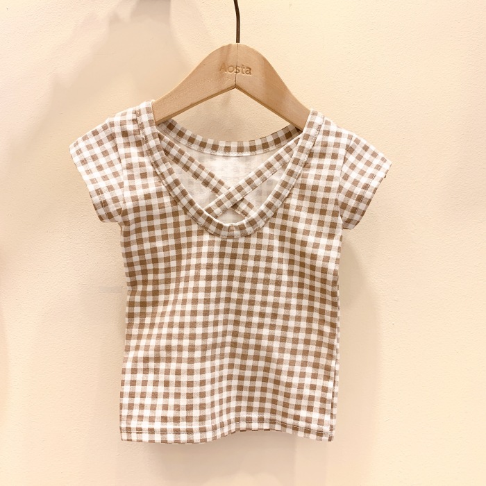 2022 estate nuovi vestiti per neonati in morbido cotone tuta a maniche corte per bambini Cute Boys Girls Plaid tuta Toddler tutina 0-24M
