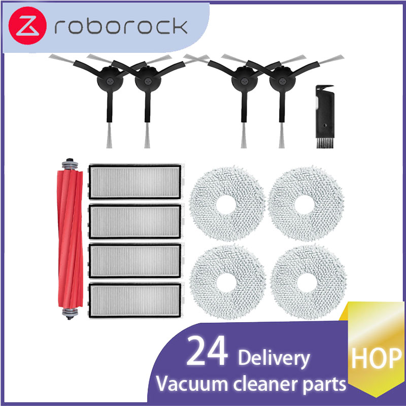 HOP Vervanging Voor Roborock Qrevo Pro Qrevo MaxV Qrevo S P10 Pro Robot Stofzuiger Accessoires Roller Stofzak Onderdelen
