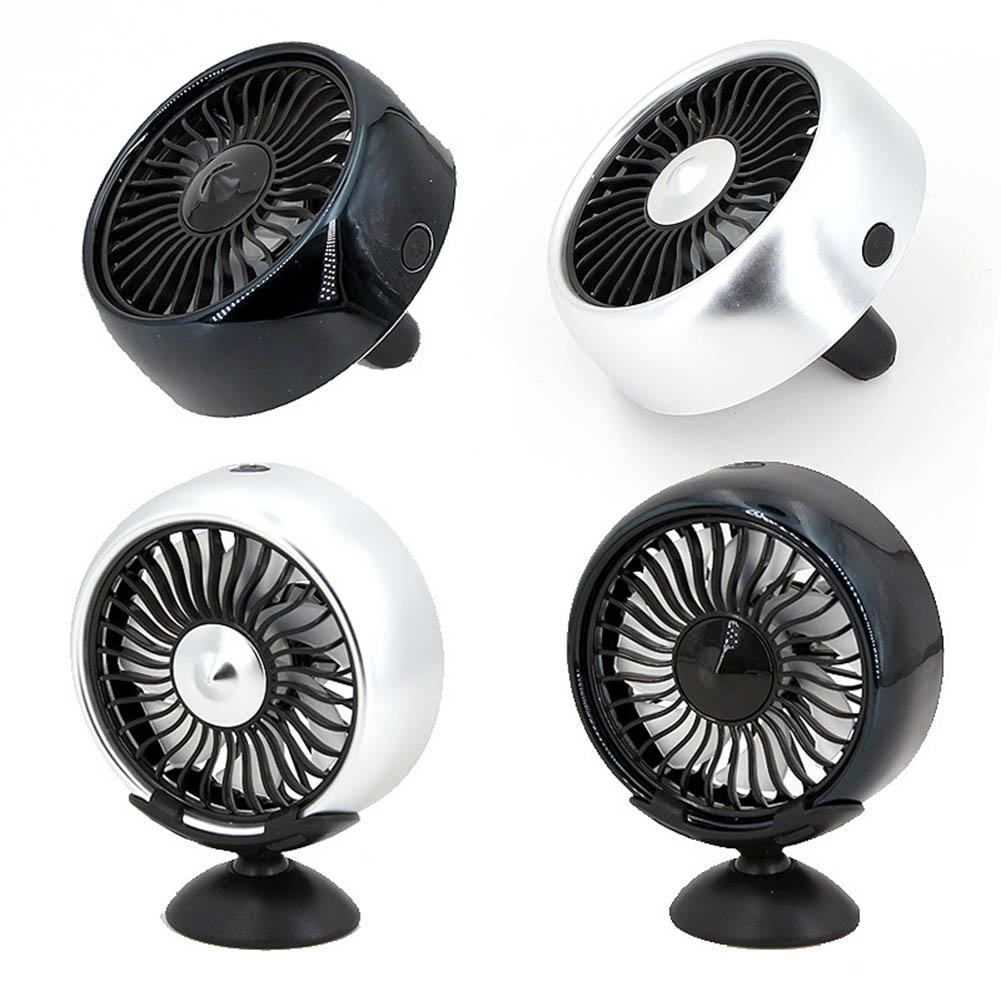 3-kops autoventilatoren, 12V 24V elektrische autoventilator draaibaar