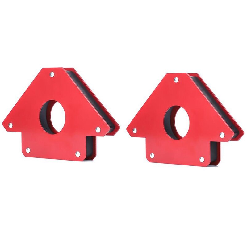 2PCS Magnetic Welding Corner Holder Positioner Soldering Locator For Welding Angles Magnetic Welding Magnet Holder 25LBS Promoti