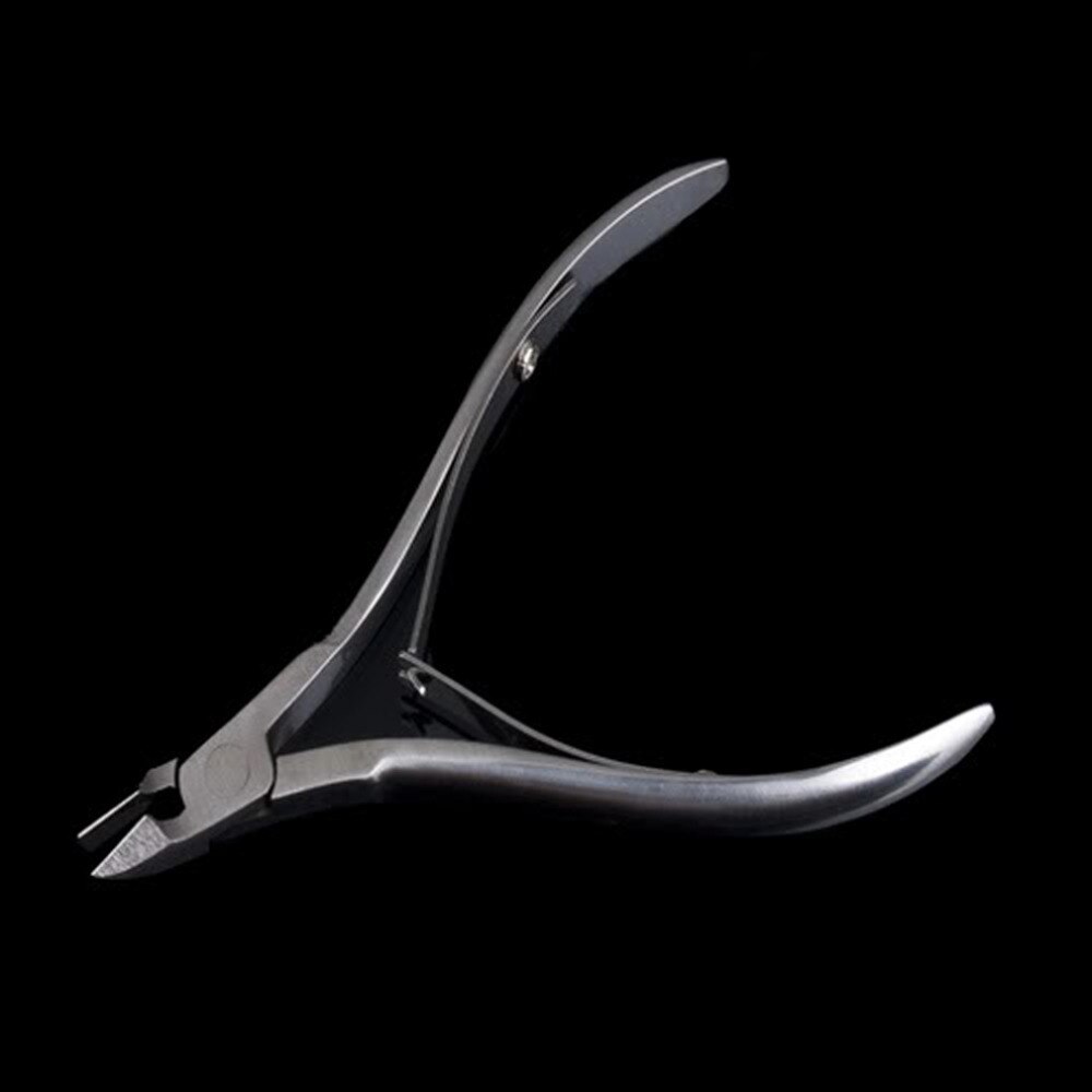 1pcs Stainless Steel Cuticle Scissor Toe Cuticle Nipper Trimmer Cutter Nail Art Clipper for Trim Dead Skin Cuticle