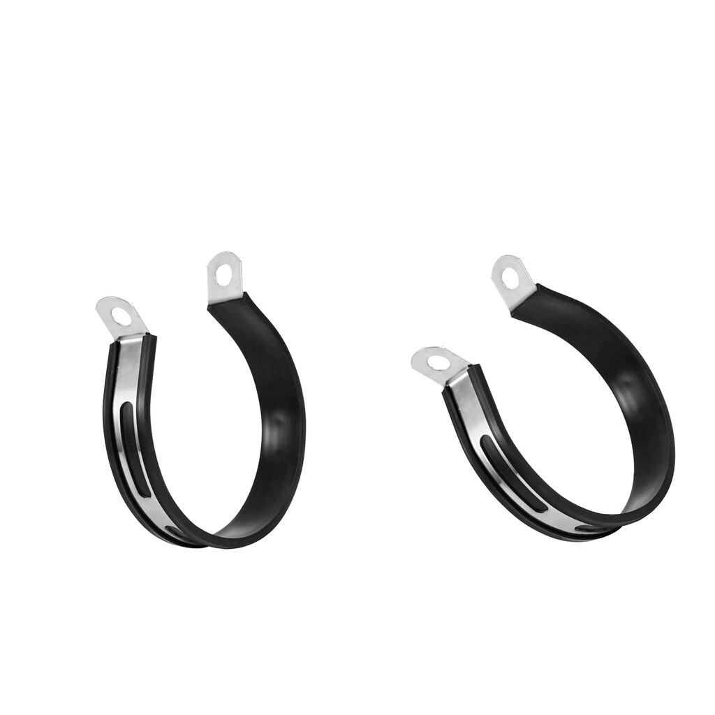 2x zacisk robić rury wydechowej klip silnika motocykl rura wydechowa stalowy uchwyt montażowy