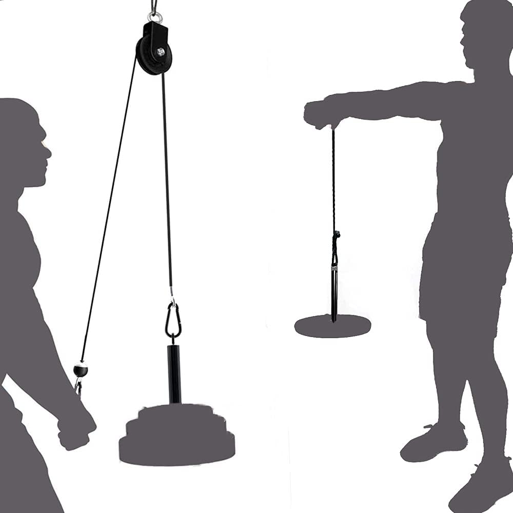 Fitness Laadpin Katrol Kabelsysteem Bevestiging Halterrek Home Gym Workout Krachttraining Gewichthefoefeningen