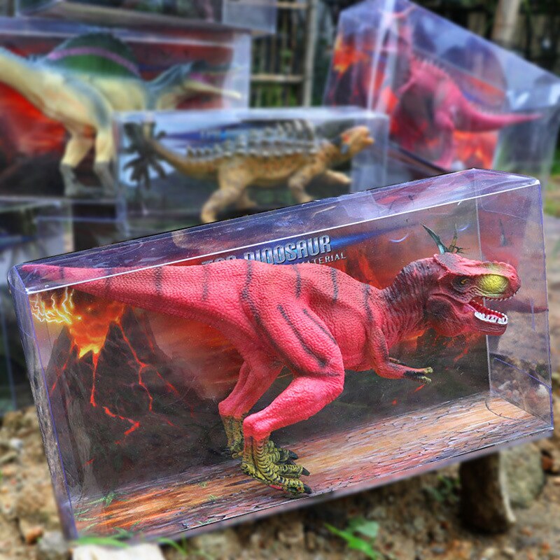 Action & Toy Dinosaurs Figures Model Animal Collection 11 Styles Boxed Dragon Plastic Brachiosaurus Tyrannosaurus Boys