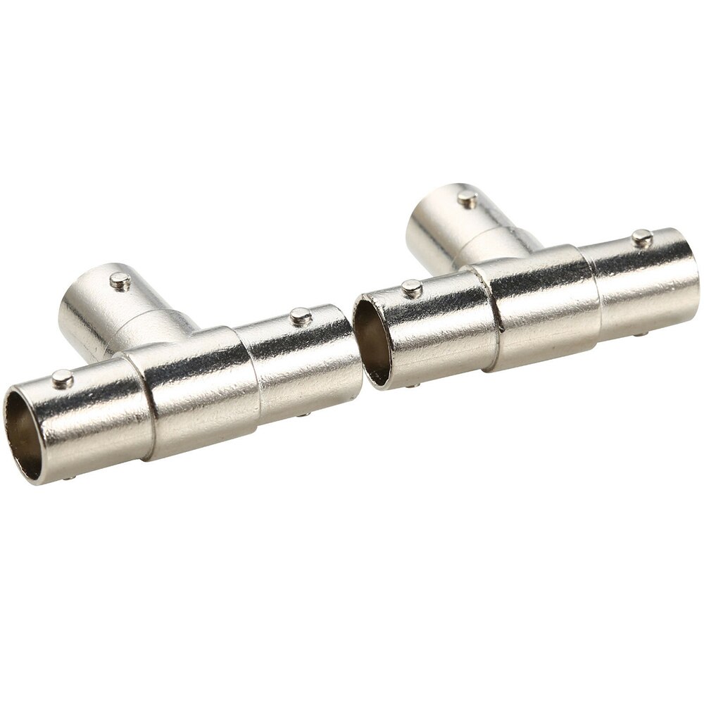 2/5/10pcs JR-B29 Right Angle tee BNC Connector three male connector for CCTV system