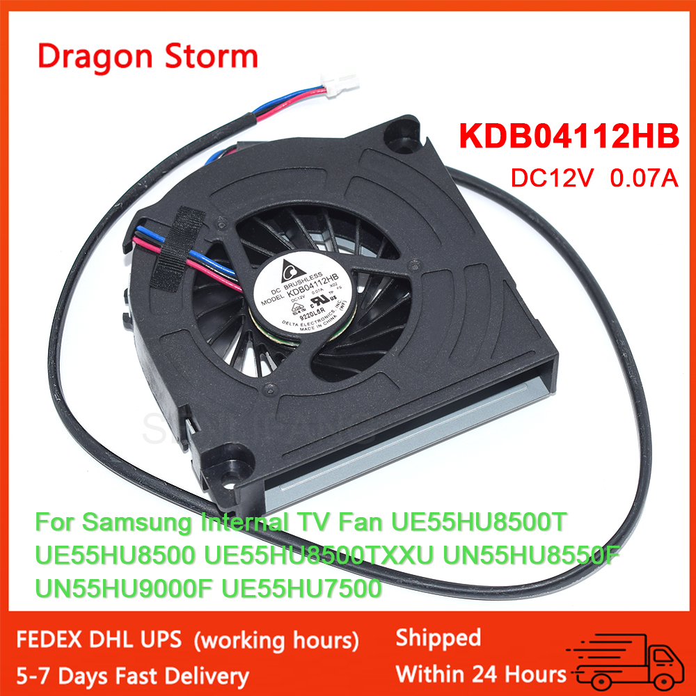 Nowy wentylator do telewizorów Samsung KDB04112HB UE55HU8500T UE55HU8500 UE55HU8500TXXU UN55HU8550F UN55HU9000F UE55HU7500 UA55JS9800 UA65JS9800