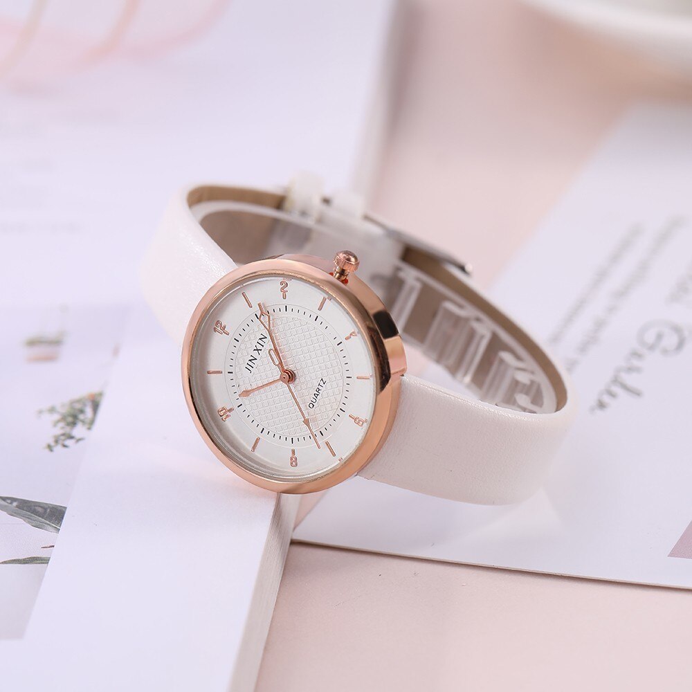 Zeer chique, stijlvolle dameshorloge, klassiek quartzhorloge van roestvrij staal, armbandhorloges, dameshorloges