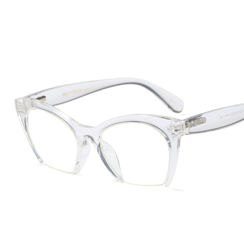 MARC WOMEN MEN Reading Optical Plain Transparent spectacles Frames glasses Clear Oculos Literature and art retro Plastic 97651: C5