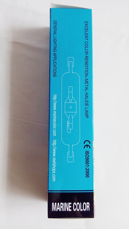 Marine FARBE 150 Watt 6500 karat 10 karat 14 karat 20 karat HQI Doppel Endete Halogen-metalldampflampe korallenriff fisch pflanzen Panzer, nagelneu Ich bin kasten