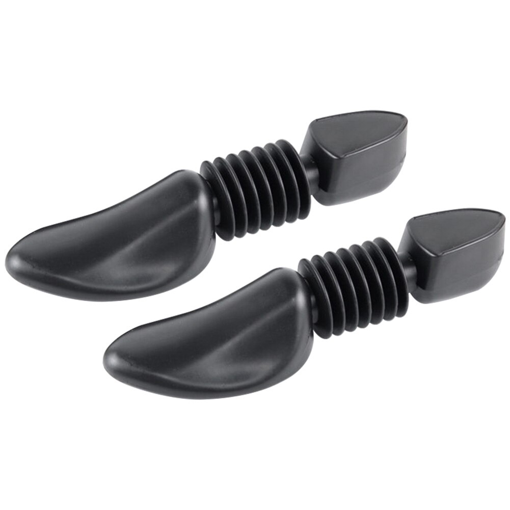 2PCS Portable Plastic Shoe Stretcher Shaper Durable Anti Wrinkle Boots Expander Universal Home Elastic Spring Adjustable