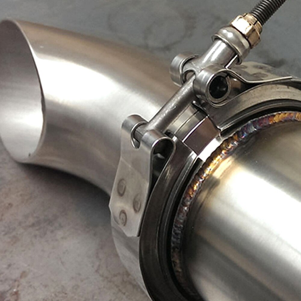 Brida de escape fija abrazadera de hierro para el tubo de escape turbocargado del automóvil Universal portátil