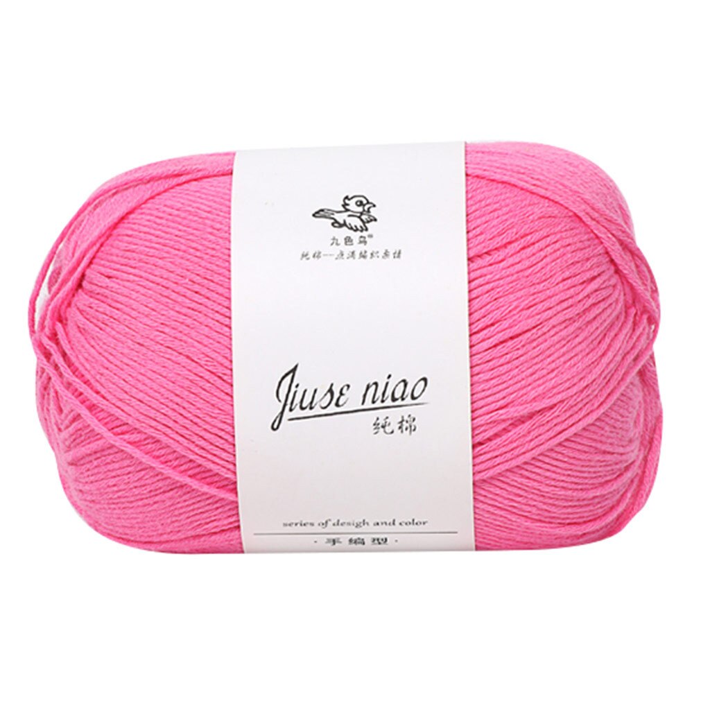 Katoenen Draad Baby Wol Breigaren In Dikke Wol Diy Sjaal Lijn Trui Kussen: C