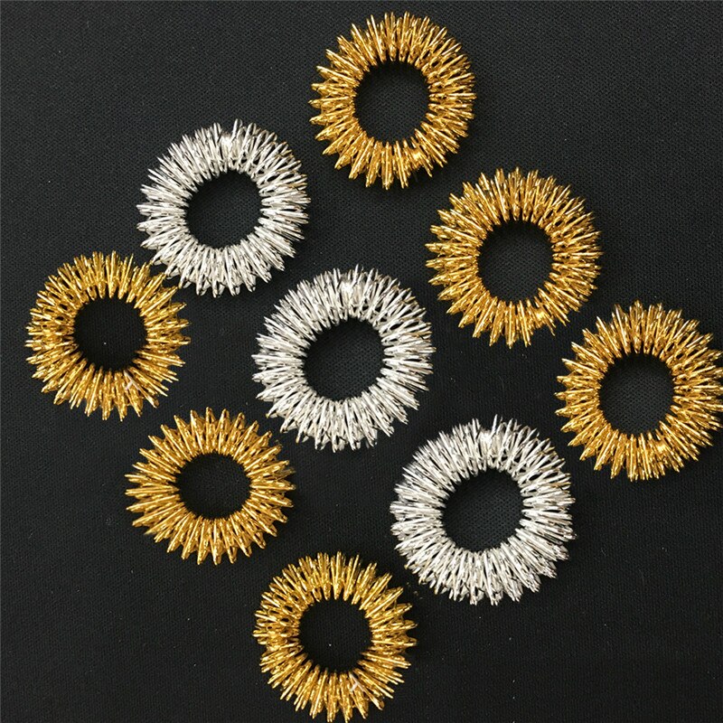 5Pcs Finger Massage Ring Acupuncture Ring Health Care Body Massager Relax Hand Massage Finger Lose Weight