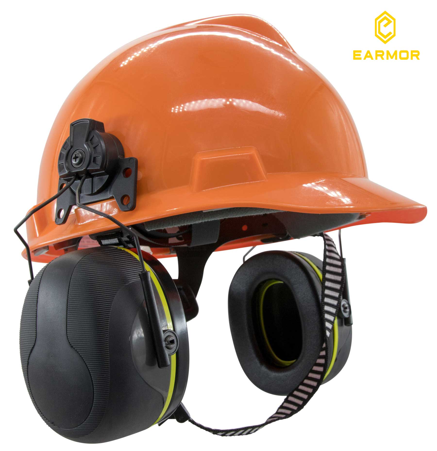 Dubbele-Shell Structuur Passieve oorbeschermers NRR 26 Optimale Comfort & Efficiency Helm attachment