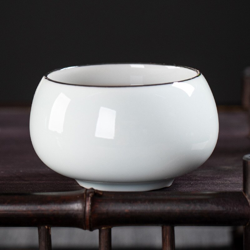 Ceramic Tea Cup Rainbow Cup Individual Single Cup Tea Cup Chinese Kung Fu Tea Set Tea Bowl Household Tea Table Tea Cup: a