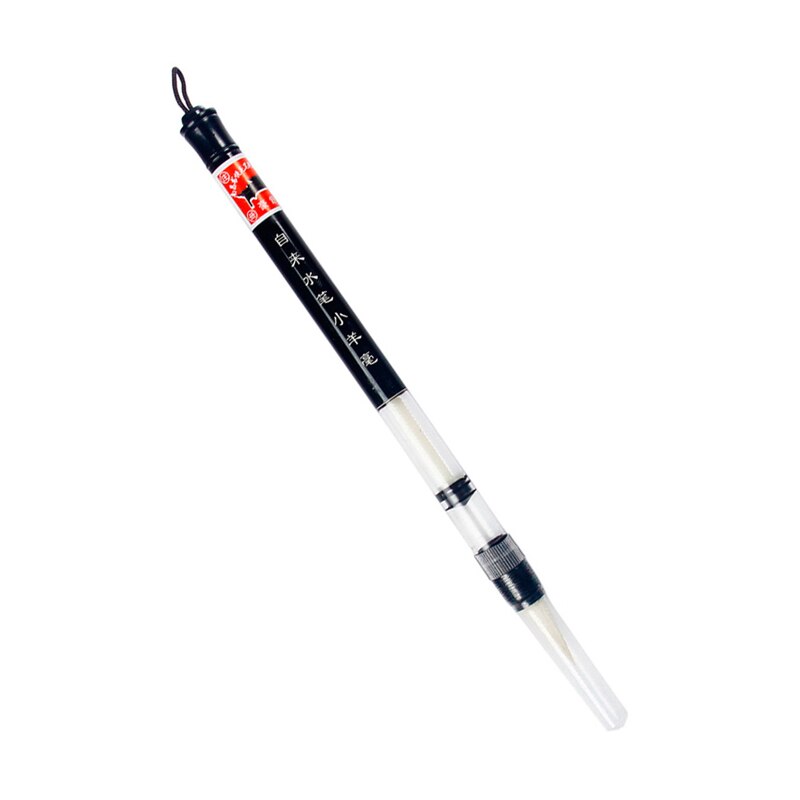 Chinese Japanese Adjustable Piston Water Brush Pen Writing Calligraphy Beginner A6HE