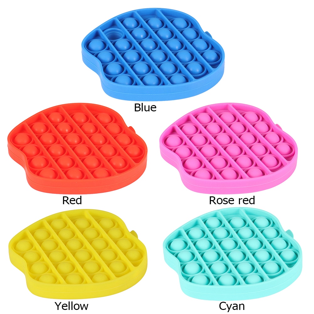 Push Bubble zabawki typu Fidget pop it autyzm specjalne potrzeby Stress Reliever pomaga złagodzić stres i zwiększyć ostrość miękkie wycisnąć zabawki