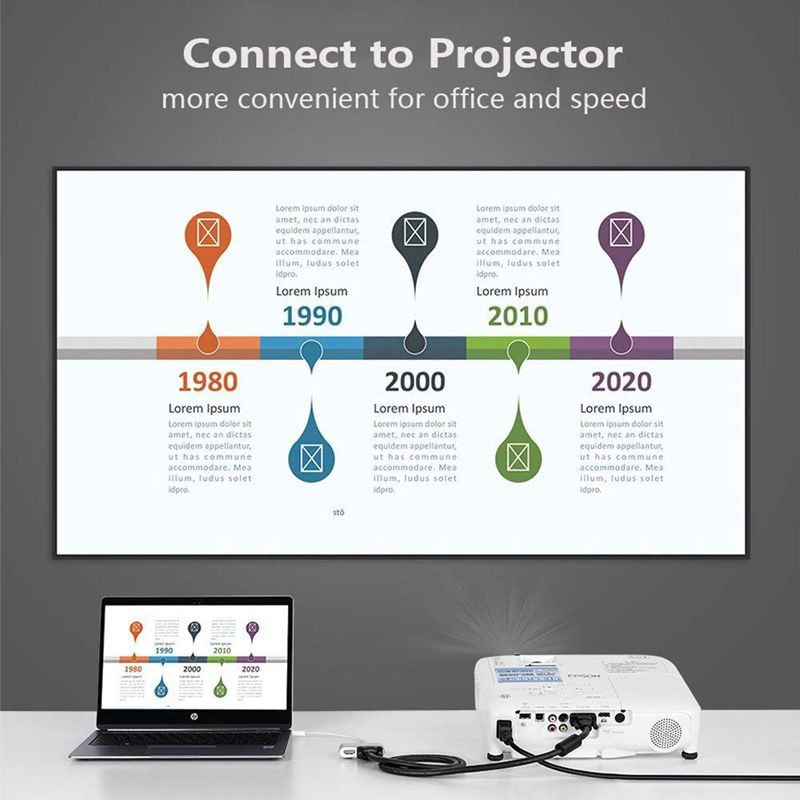 Estación de acoplamiento USB tipo C para ordenador portátil, adaptador USB tipo C HDMI VGA, para MacBook Air Pro Dell XPS Hp Elitebook Lenovo Thunderbolt 3