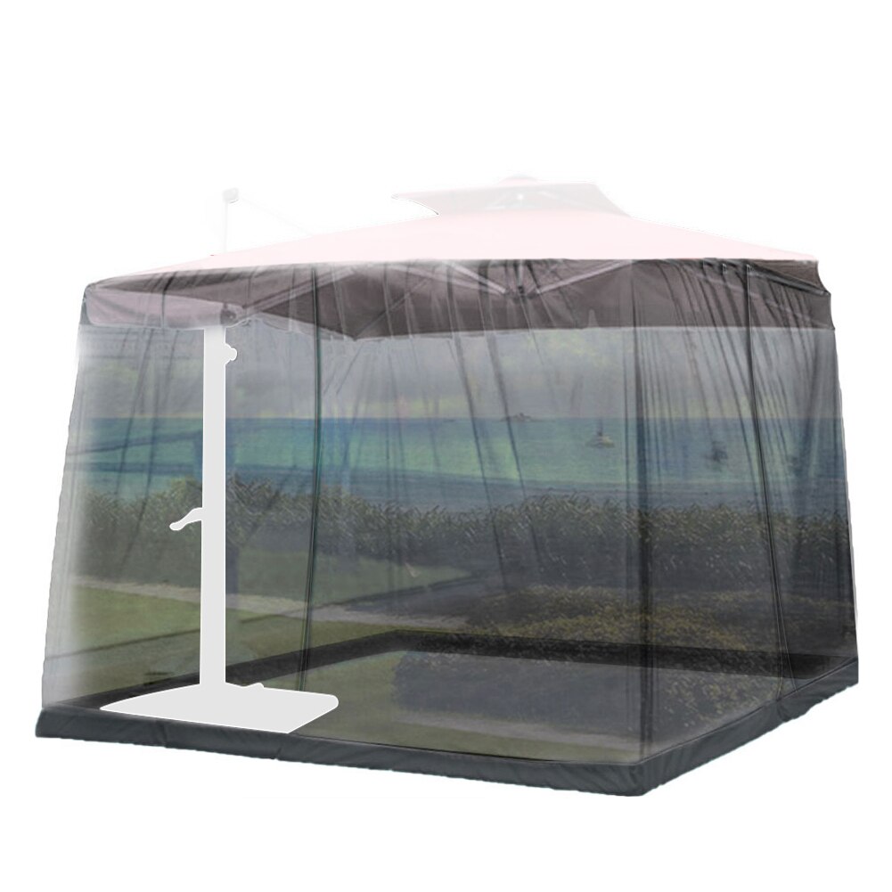 Outdoor Mosquito Net Patio Umbrella Cover Mosquito Netting Screen UV Resistant Mosquito Netting for Outdoor Yard Camping: 03