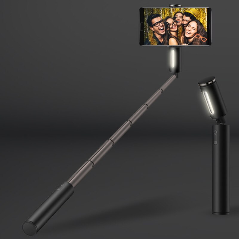 Originele Huawei Honor Selfie Stok CF33 Draagbare Bluetooth Vullen Licht 3-Gear Helderheid Monopod Uitschuifbare Stok