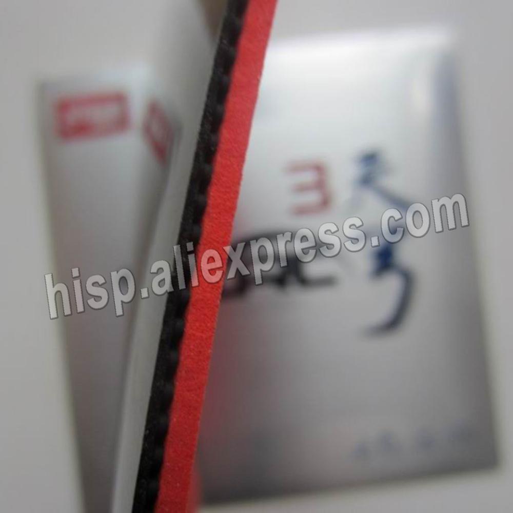 DHS TinArc 3 Pips-in-GOMA para tenis de mesa con esponja elástica alta, Original
