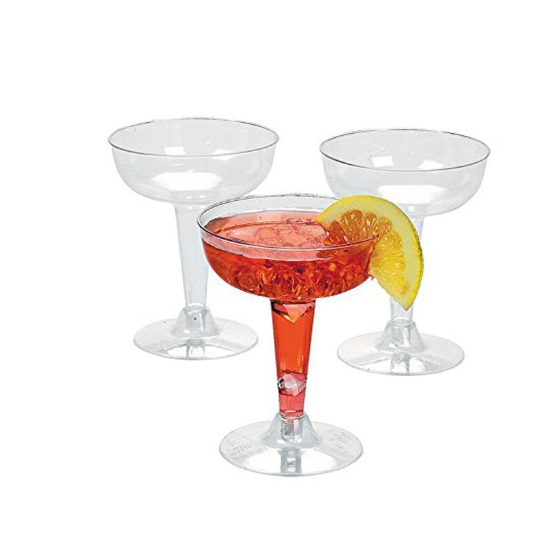 Plast restaurant tumbler øl vin drikke kopper cocktail whisky pause resistente drikkeglass gjennomsiktighet kafé bar 6 stk