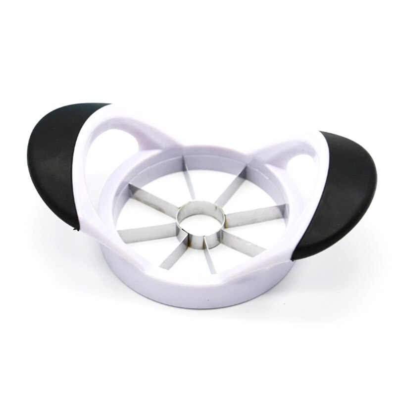 Apple Slicer Upgraded Version 8-Blade Large Apple Corer, Stainless Steel Ultra-Sharp Apple Cutter for Fruit platter tool: black